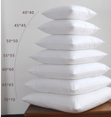 Cotton Pillow Insert f18x 18 inch (45x45cm) and 20x20 inch (50x50cm)