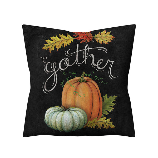 Pumpkin Thanksgiving Fall Home Decor Sofa Pillow Cover