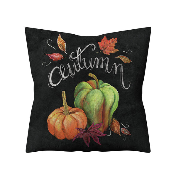 Pumpkin Thanksgiving Fall Home Decor Sofa Pillow Cover