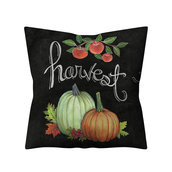 Pumpkin Thanksgiving Fall Home Decor Sofa Pillow Cover