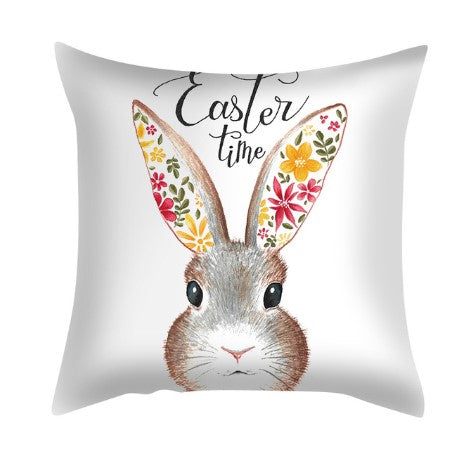 Floral Easter Pillow Cover