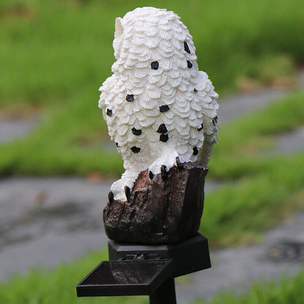 Solar Power LED Owl Parrot Lawn Light Outdoor Waterproof Garden Landscape Lamp