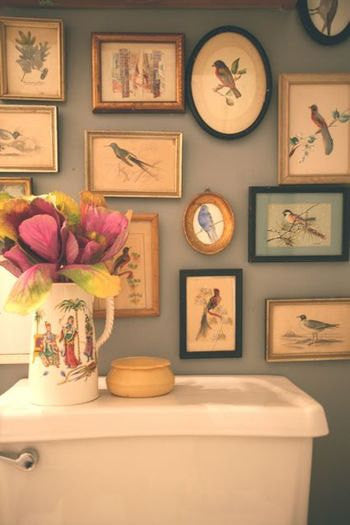 BIRD PRINT  Art B4 Beautiful Antique Bulfinch Nope Bird Tree Branch Flower Decoration Wall Hanging Home Living Room Interior Design